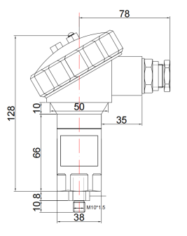 防爆型振动变送器 防爆型振动变送器